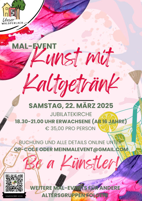 Kunst mit Kaltgetränk Waldperlach - Banksy