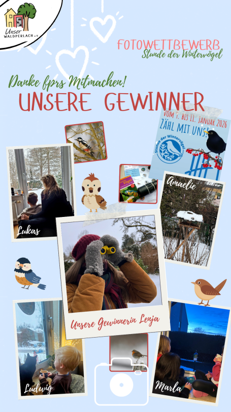 Die Gewinner unserer NABU-Mitmachaktion