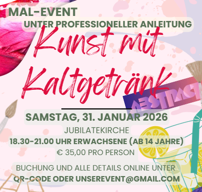 Kunst mit Kaltgetränk "Abstrakt"